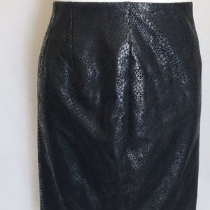 Chico alligator snake skin pattern skirt